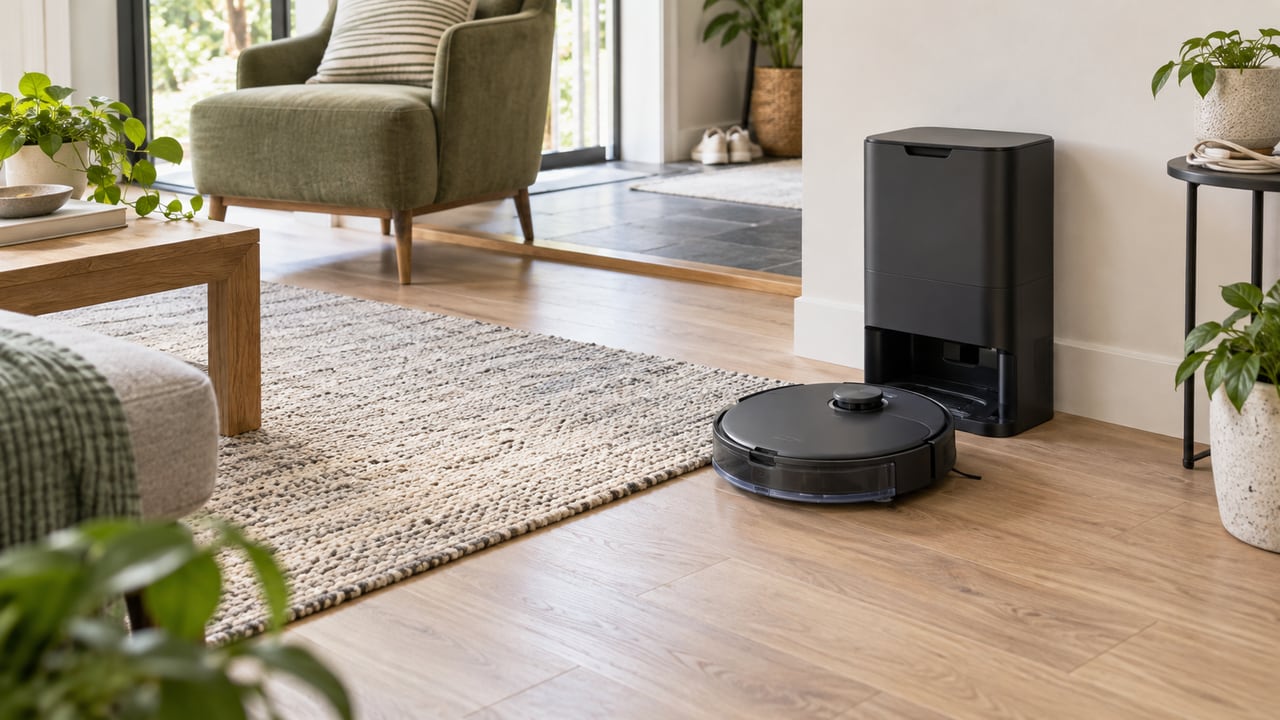 ECOVACS DEEBOT T90 PRO OMNI: Features & Home Fit editorial illustration