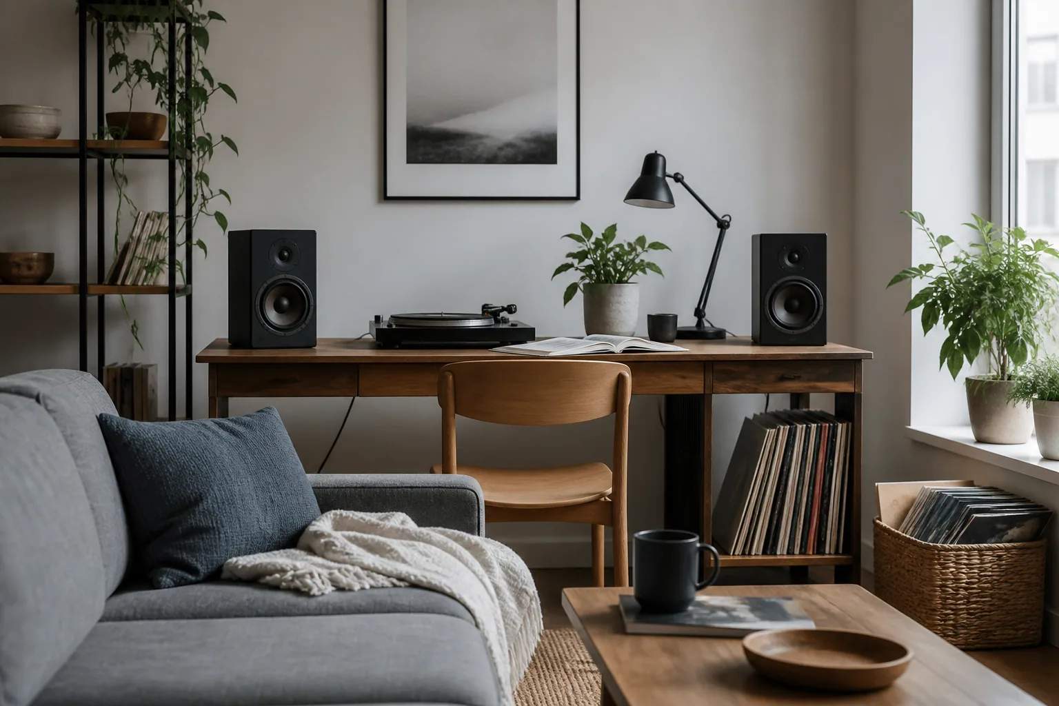 Edifier MR4: a straightforward route to better desk audio editorial illustration