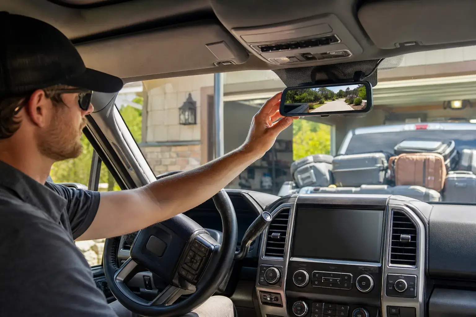 WOLFBOX G900 Mirror Dash Cam: Features, Fit & Limits editorial illustration